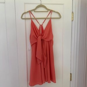 Liliana Tie Front Dress